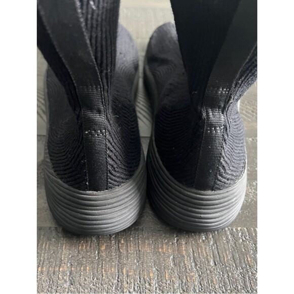 Tabi Split Toe Sock Sneakers Black Knit Boots Unisex Minimalist Techwear main image 8